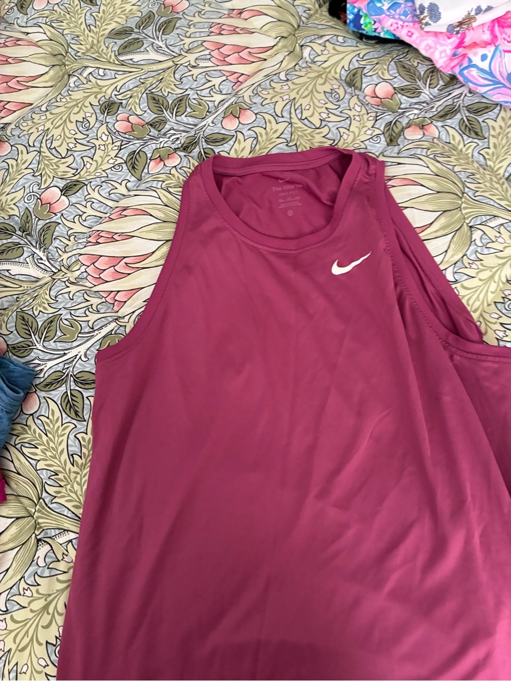 Nike Pink Dri-FIT Athletic Top